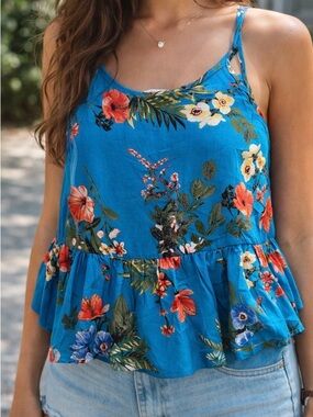 Peach love Crop top size L